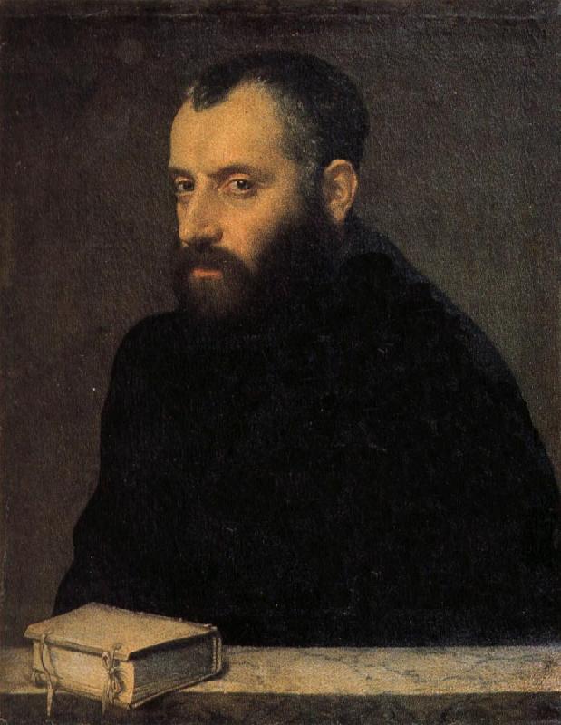MORONI, Giovanni Battista Portrait of a Gentllman with a Book oil painting picture